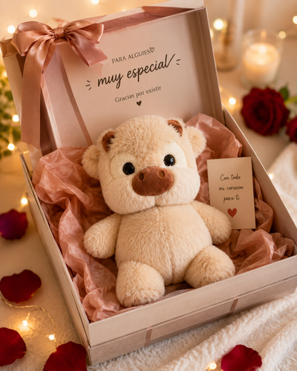 Adorable Peluche de Ganado Highland